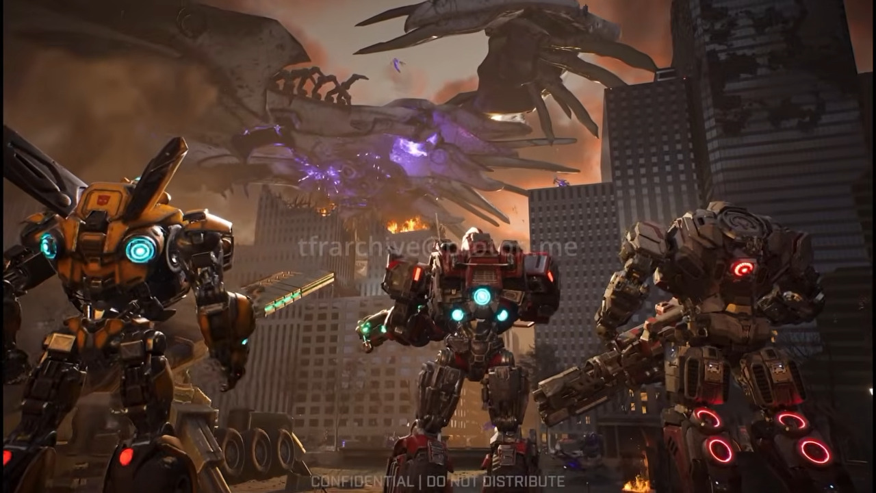 WATCH! Transformers Rise / Reactivate - Leaked Internal Gameplay Trailer
