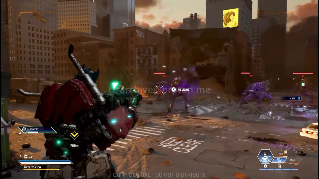 WATCH! Transformers Rise / Reactivate - Leaked Internal Gameplay Trailer