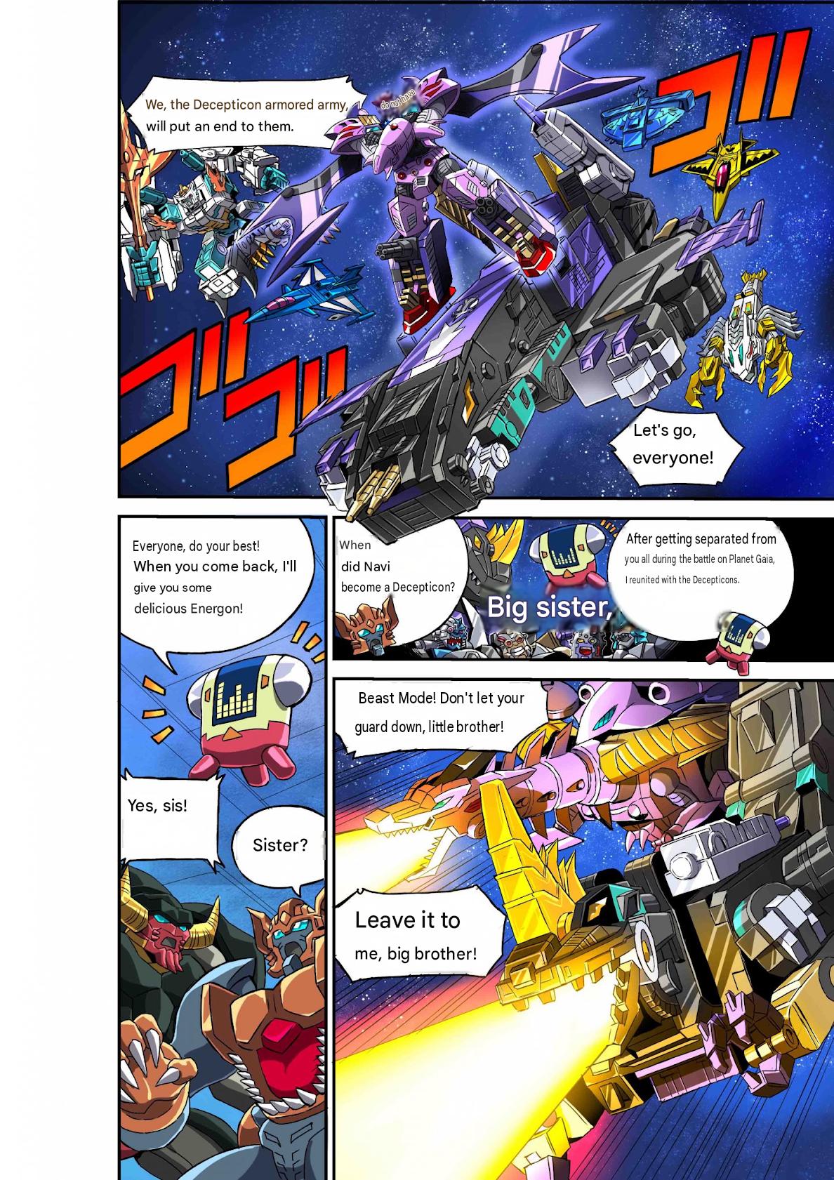 Translated! Black Amber Leo Prime & Bluebolt Part 2 - New Legends Web ...