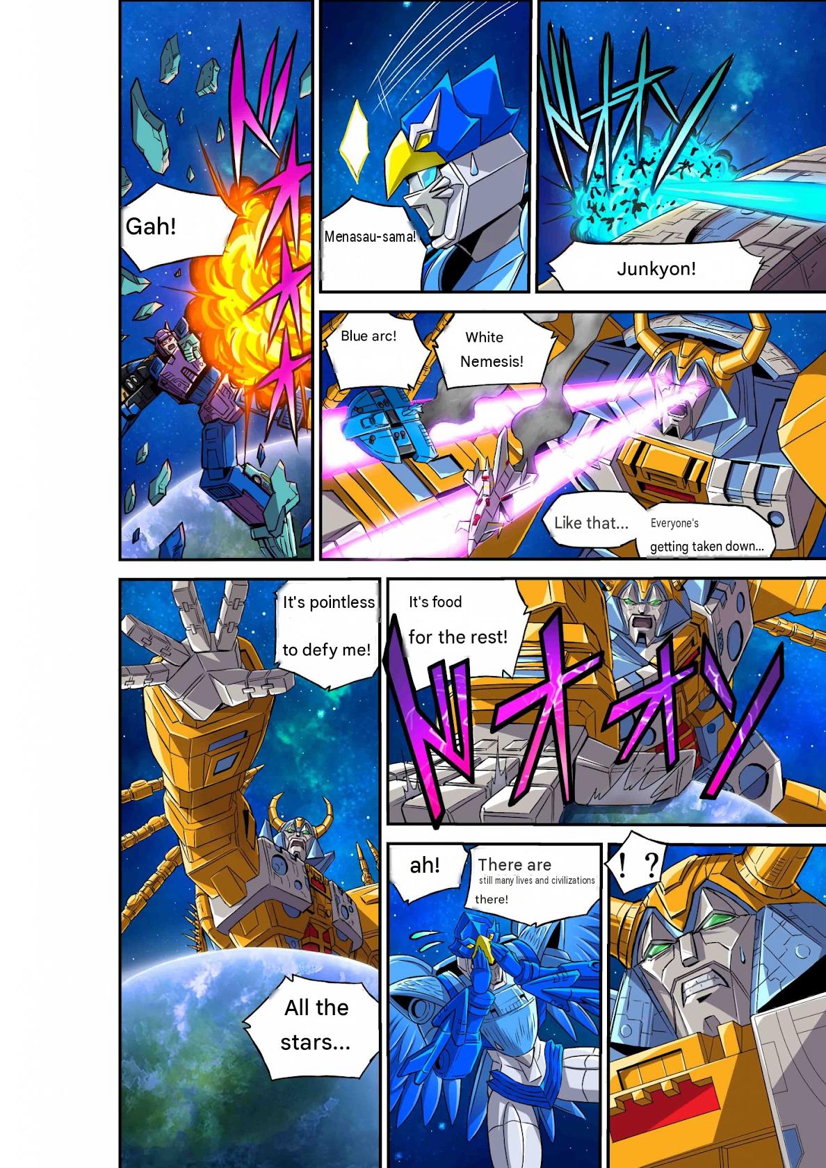 Translated! Black Amber Leo Prime & Bluebolt Part 2 - New Legends Web ...