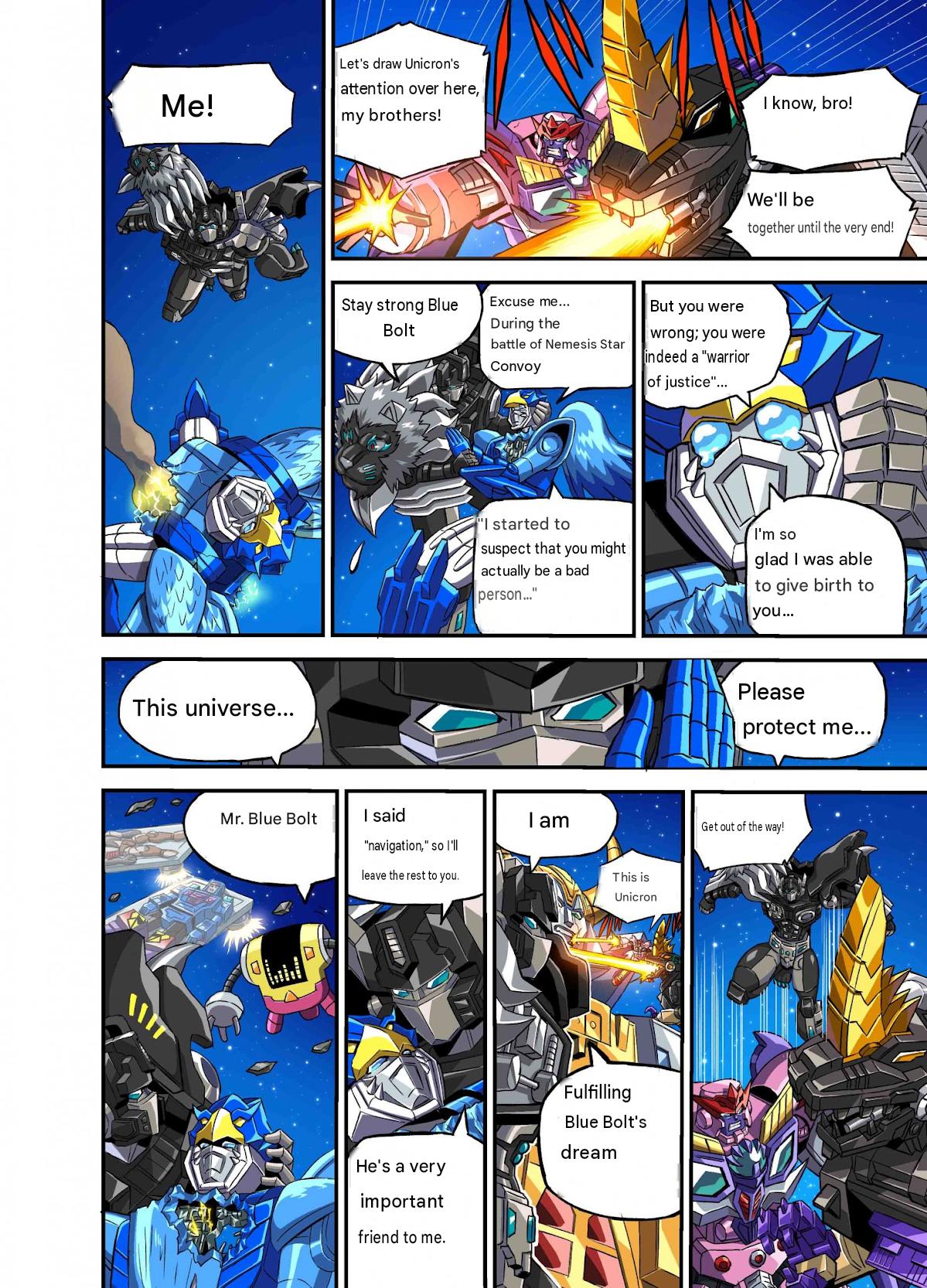 Translated! Black Amber Leo Prime & Bluebolt Part 2 - New Legends Web ...