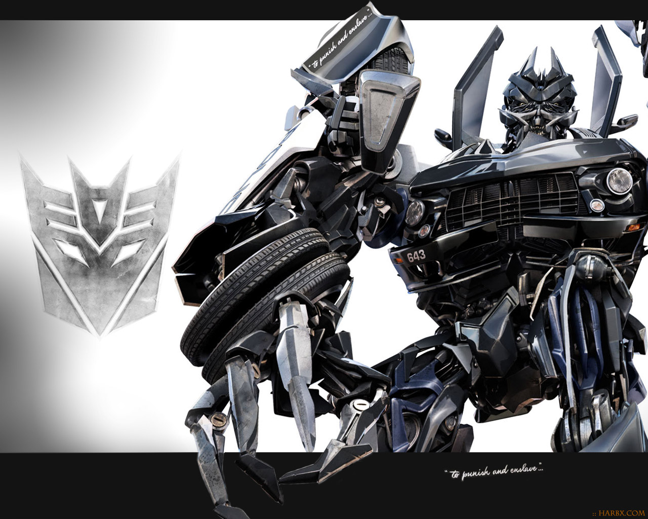 New Movie Renders of Optimus Prime \u0026 Barricade, image size:1280x1024