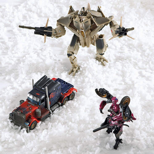 Transformers Movie Sam's Club Arcee, Starscream & Optimus Prime - 3-Pack