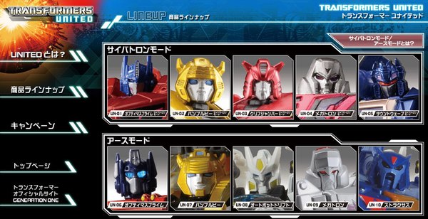 Takara Tomy United Lineup (1 of 1)