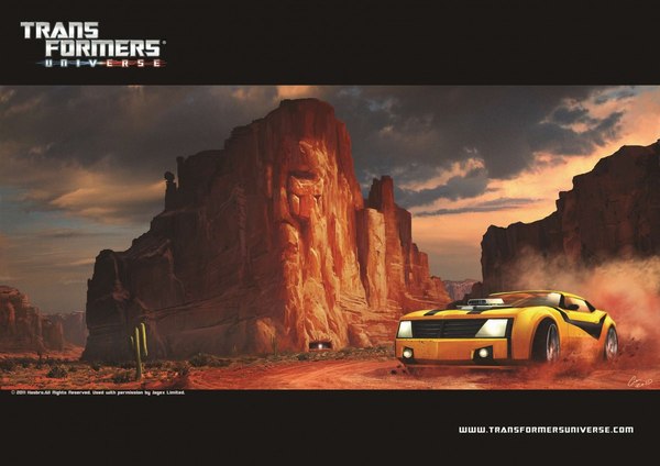 Jagex Transformers Universe Bumblebee Base Postcard (2 of 6)