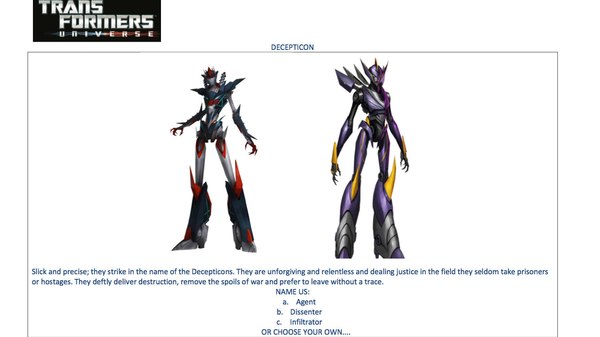 Transformers Universe Decepticon Female Names (12 of 12)