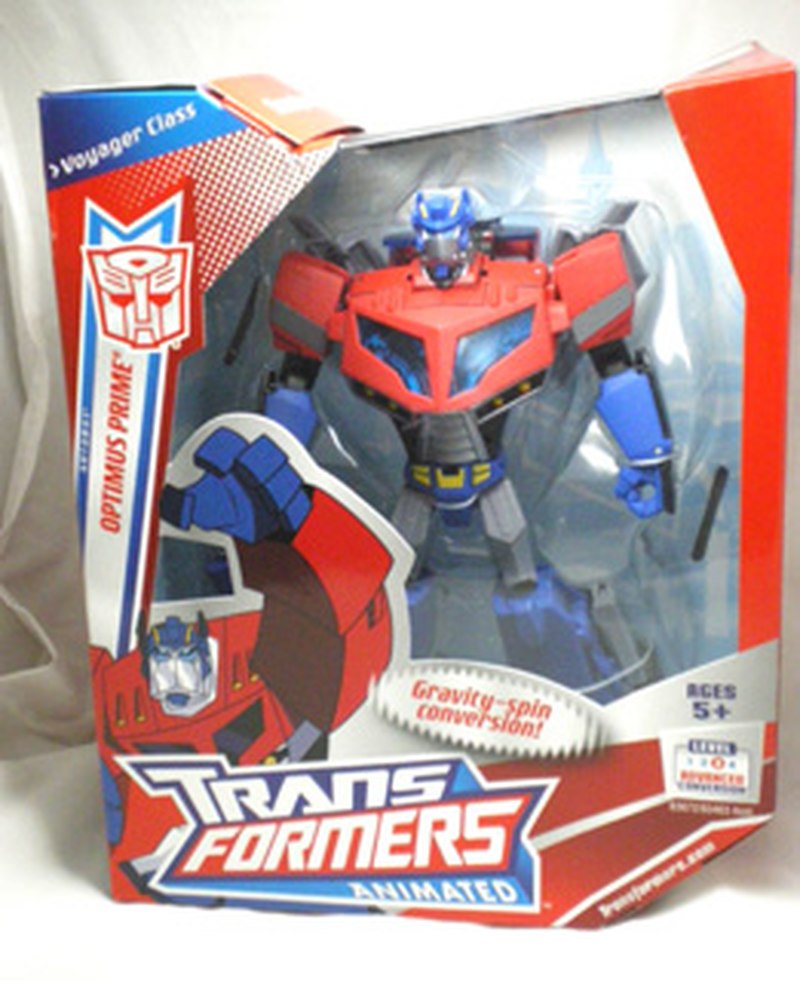 Transformers animated best sale voyager optimus prime