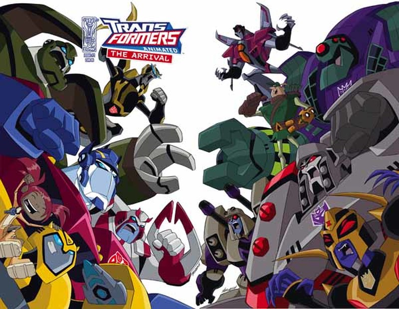 The Transformers Animated: The Arrival #1