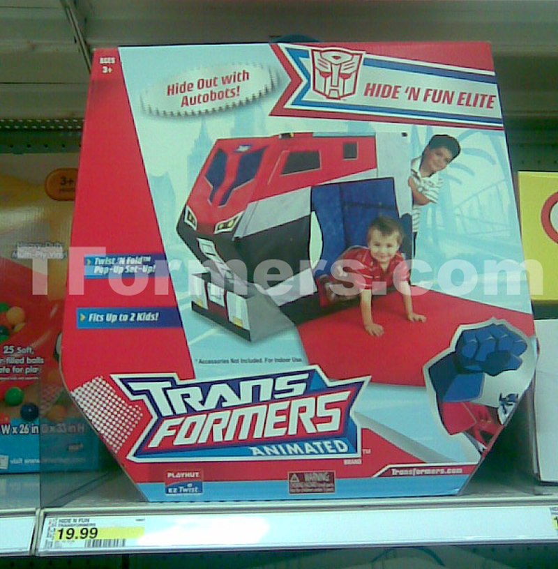 Daily Prime - Transformers Animated Optimus Prime Camps Out