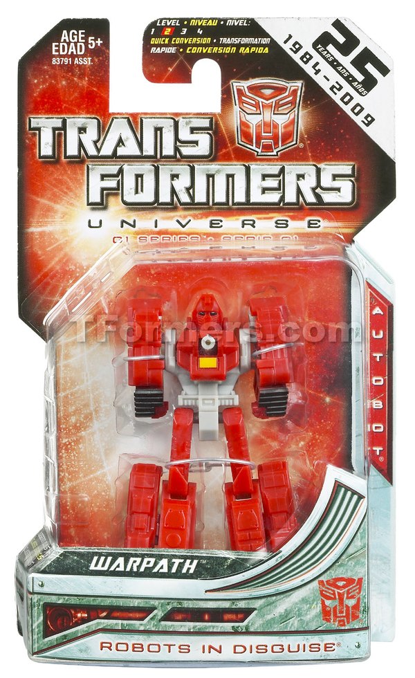 25th  Anniversary Universe Legends Carded Figures