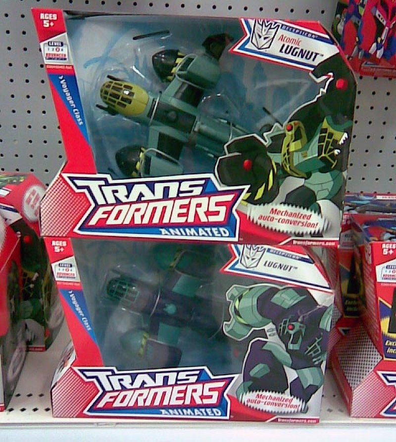 Selling Lugnut Animated Transformer atomic