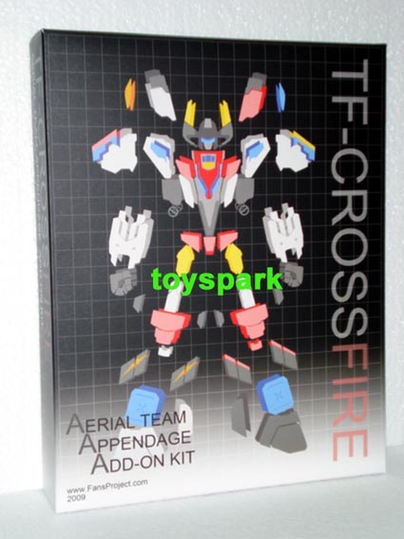 FansProject TF-Crossfire Transforming Robot Add-On 2024 Kit Complete 2009 NEW