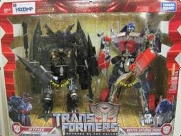 transformers revenge of the fallen optimus prime and jetfire combined toy