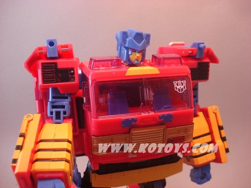 BotCon Autobot Spark Images - G2 Pyro Remade