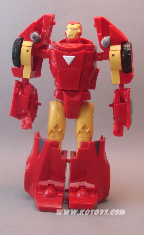 Transformers Marvel Crossovers Iron Man Sports Car