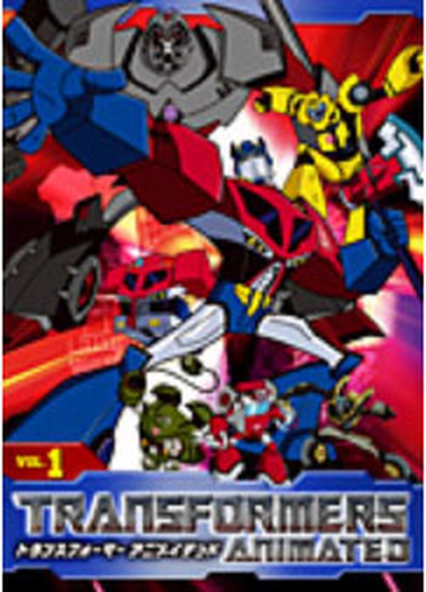 New Transformers Animated Japan DVDs