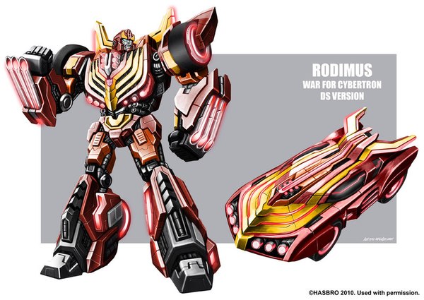Rodimus WFC Concept Art By Mmatere (3 of 4)