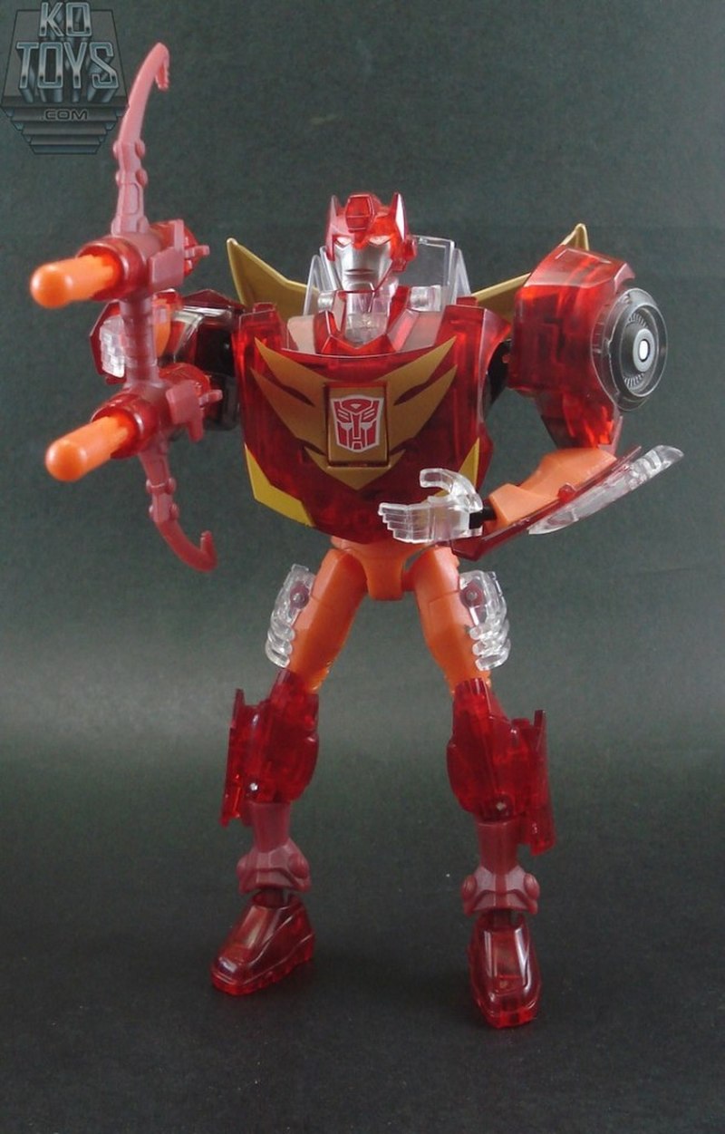 Sons of Cybertron Crystal Optimus & Rodimus Animated Shanghai Con Exclusive