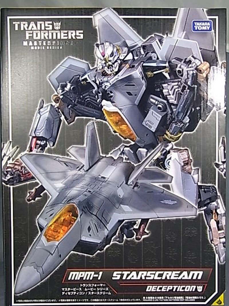 Takara Tomy Masterpiece MPM-01 Starscream Out of the Box