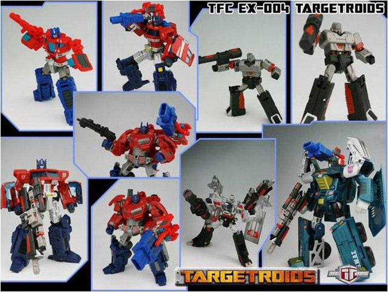 Targetroids Details Figure Names And Versus Sets Revealed