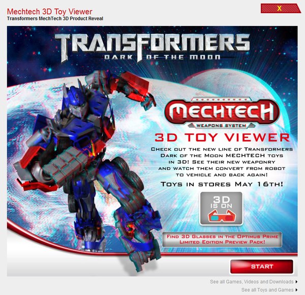 Official Transformers Site Add 3-D Preveiws for Dark of the Moon Toys