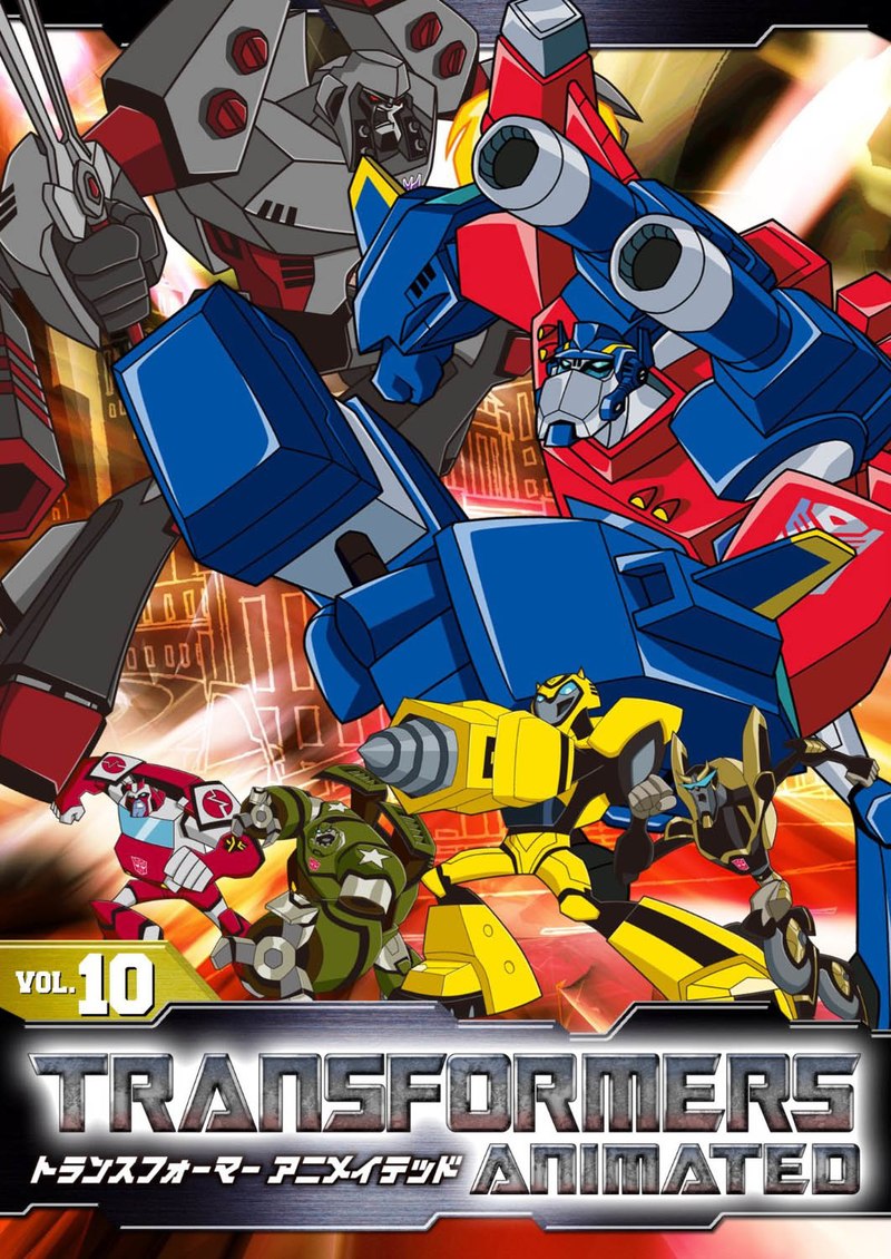 Transformers Animated  DVD - The Final Battle of the Universe