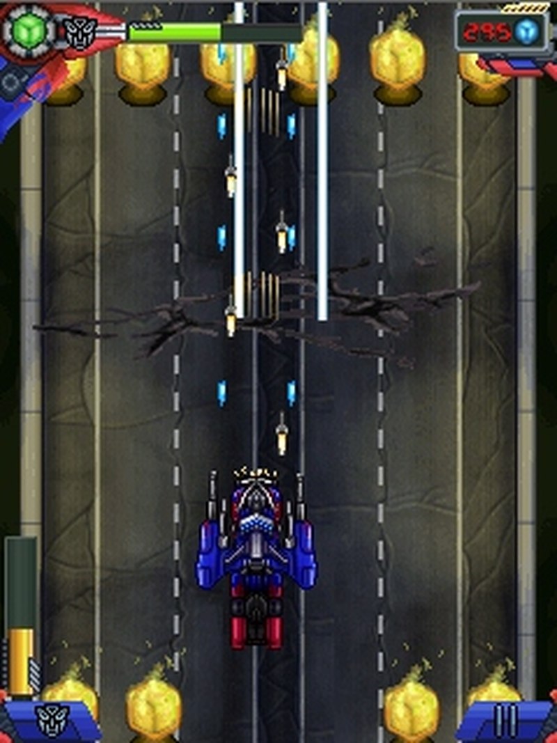 Transformers Dark of the Moon Mobile Game Screens