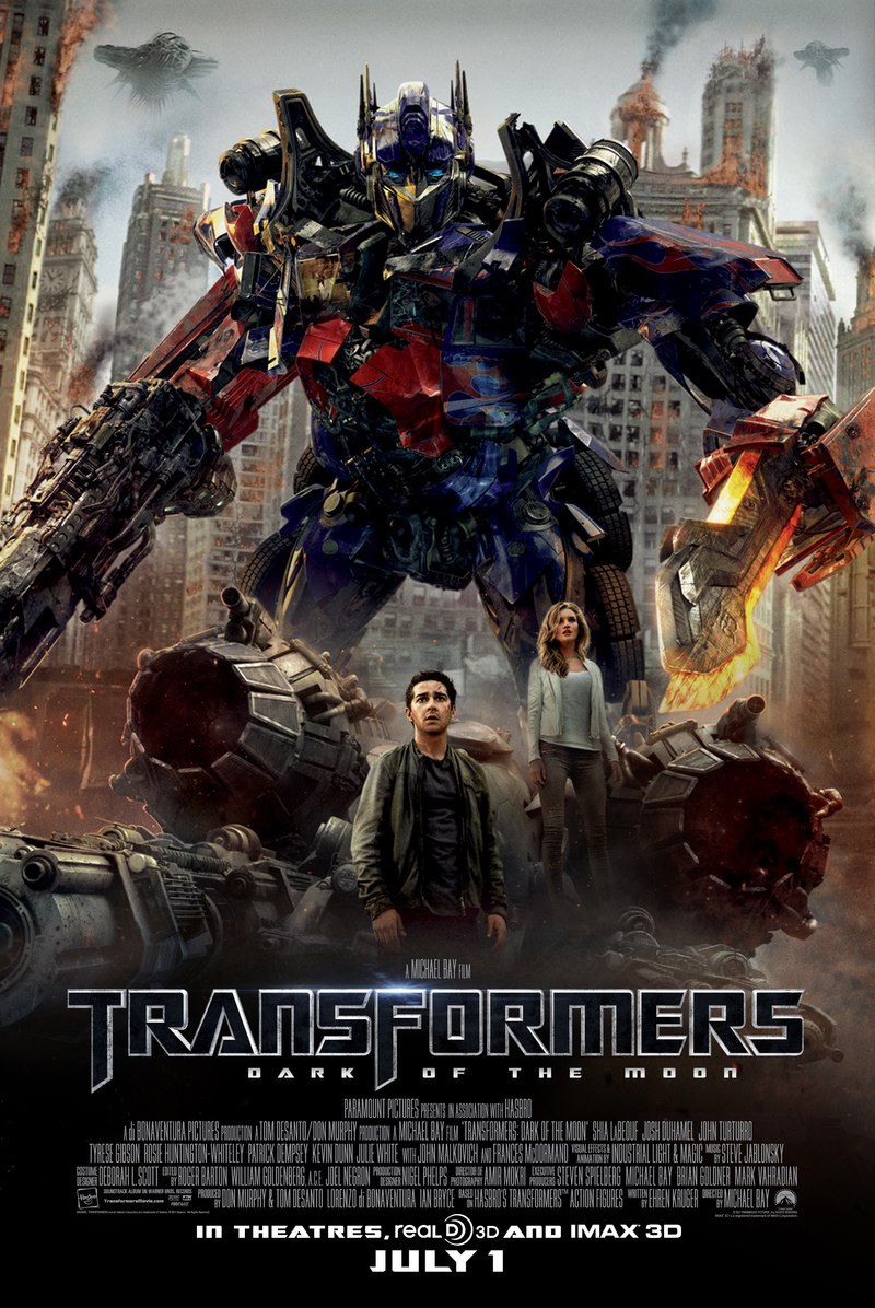 New Transformers Dark of the Moon Poster