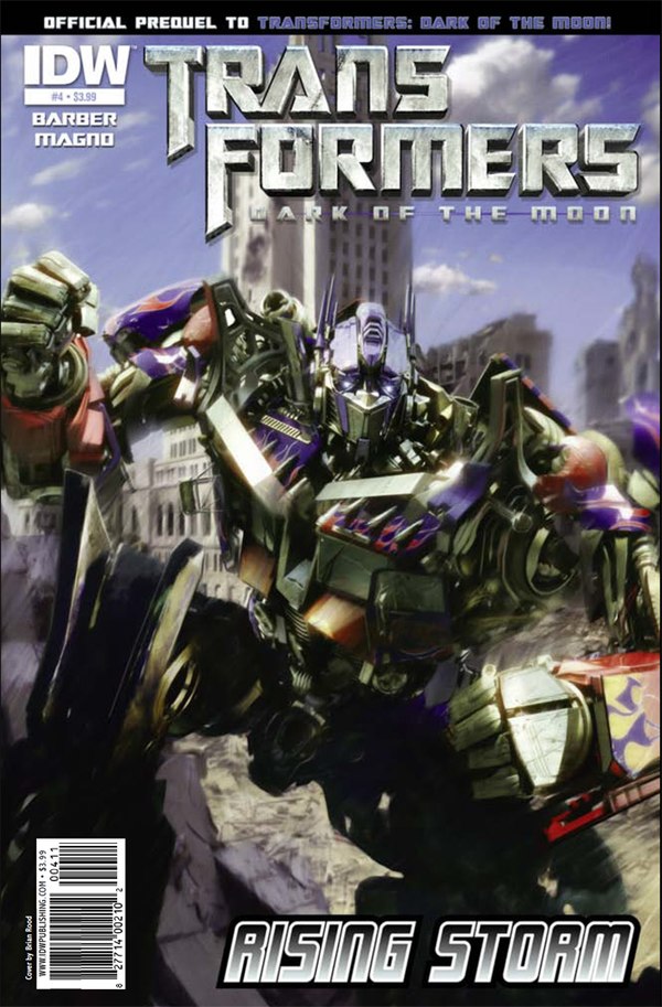 Transformers Dark of the Moon Rising Storm #4 Preview