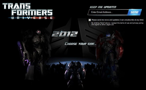 Jagex Launches Official Transformers Universe MMO Site