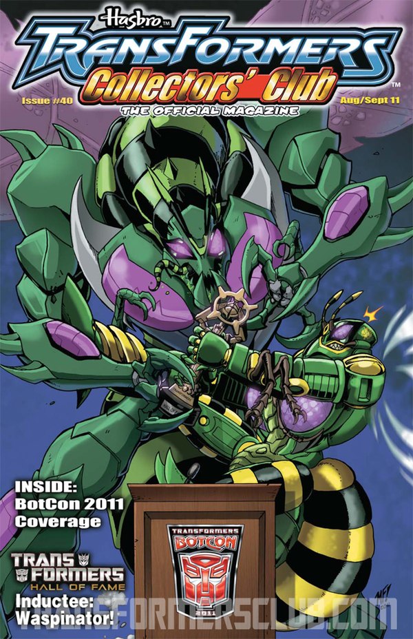 Transformers Collectors Club Magazine #40 Details