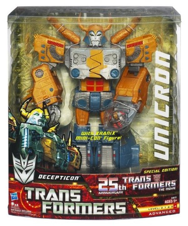 Amazon Exclusive 25th Anniversary Unicron with Kranix Now