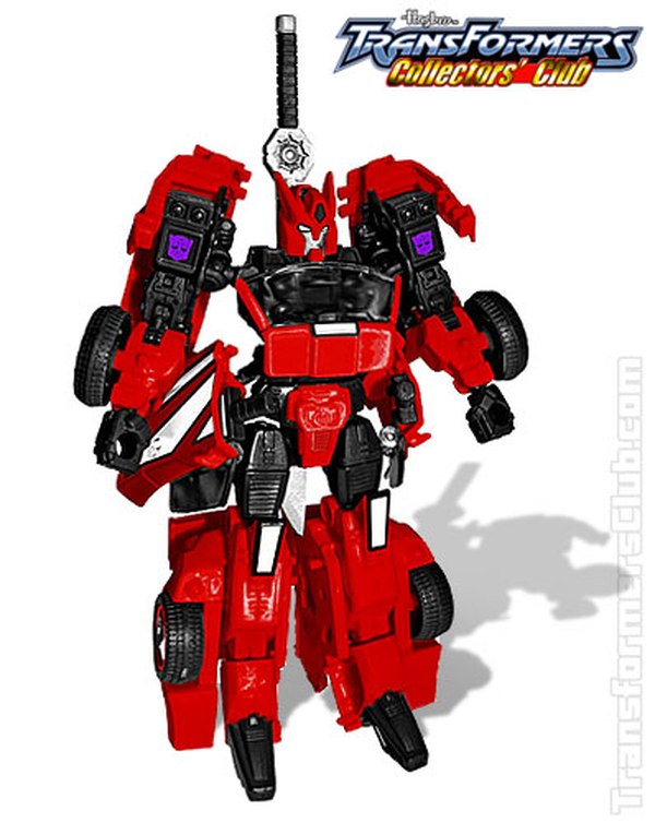 Transformers Collectors Club Reveal Shattered Glass Drift Exclusive Action Figure