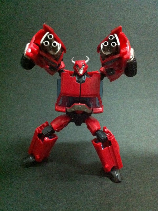 Action Figure Transformers Prime Deluxe – Cliffjumper, Originale LEADD - 3