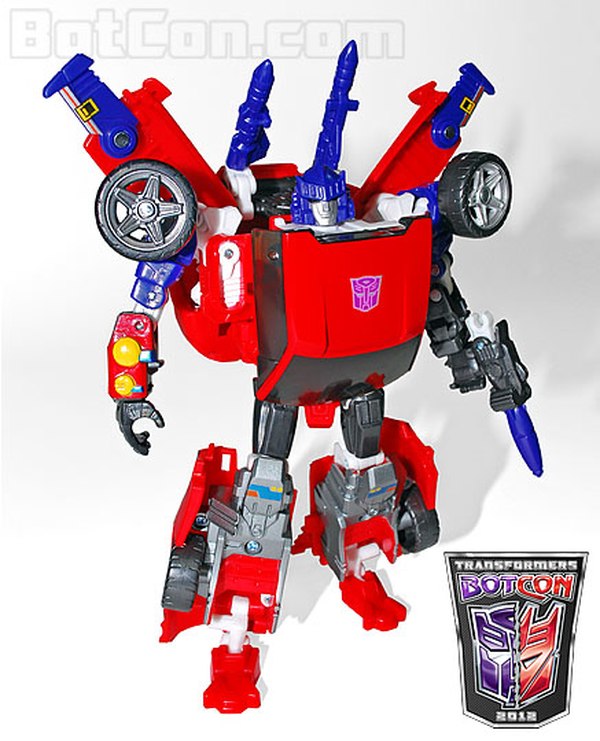 Botcon 2012 Exclusive Shattered Glass Tracks Robot (1 of 2)