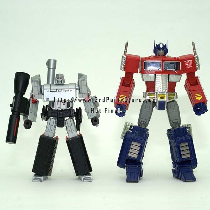 Hegemon (3rd party Megatron) update: more images, size comparison and  price! - Transformers