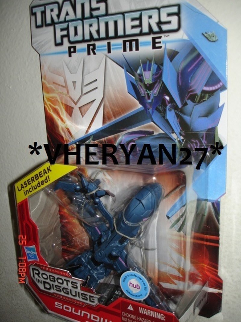 Transformers Prime Robots in Disguise Deluxe SOUNDWAVE NEW Series