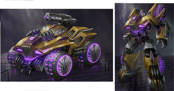 Transformers Fall Of Cybertron Deluxe Swindle Concept Art (9 of 11)