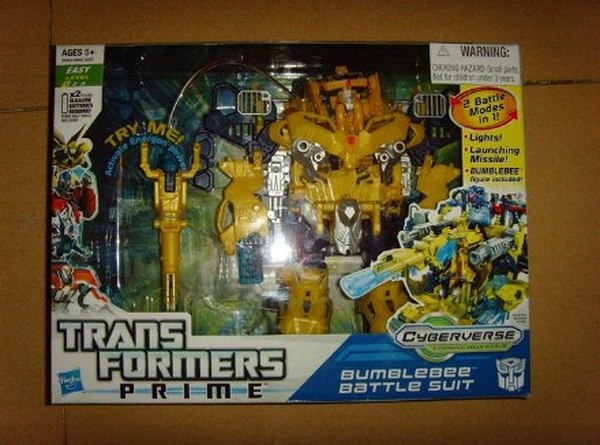 Transformers Prime Cyberverse Maximus Bumblebee Battle Suit (1 of 3)