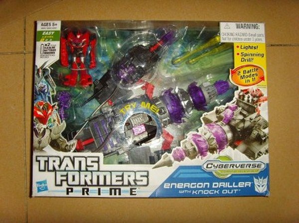 Transformers Prime Cyberverse Vehicle Energon Driller With Knock Out (2 of 3)
