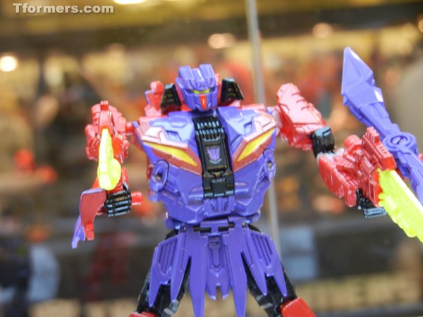 BotCon 2012 - In-Depth Transformers Generations Blast Off, Vortex, Swindle, Onslaught, Brawl Gallery