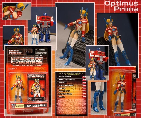 Tranformers Optimus Prima Custom Figure That's Just Prime!