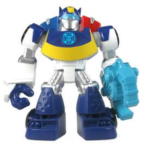 SDCC 2012 - Transformers Rescue Bots Official Bots and Robbers Set and Energize Mini Con Figures