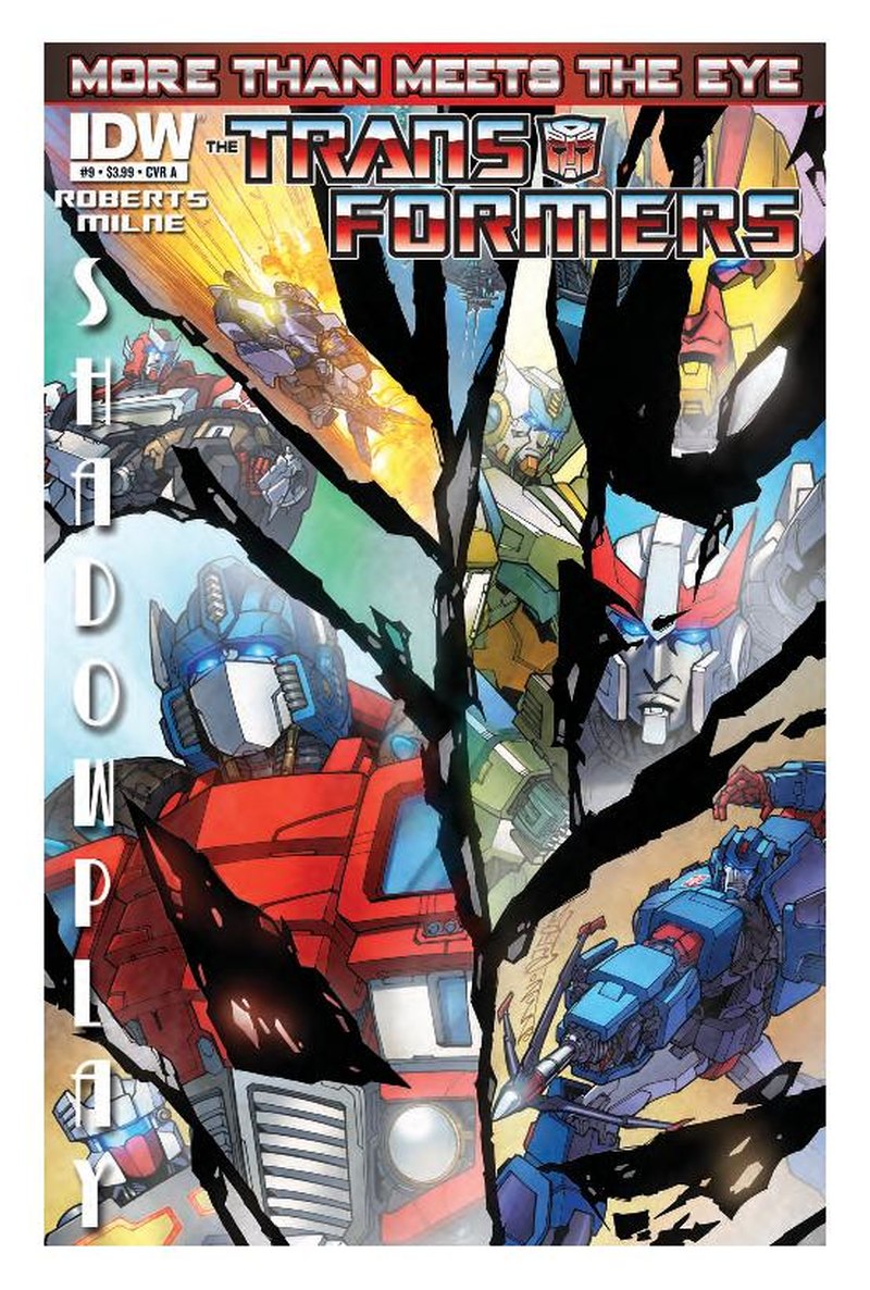 Transformers: More Than Meets The Eye #9 Preview with Alternate Covers