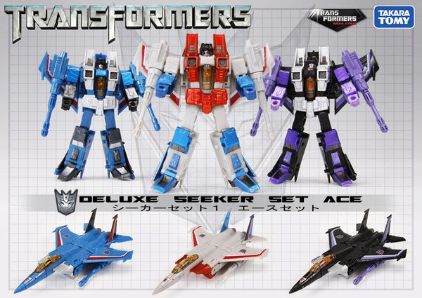 Transformers Classics Deluce Seeker Set ACE Asia Exclusive Figures Images  (1 of 4)