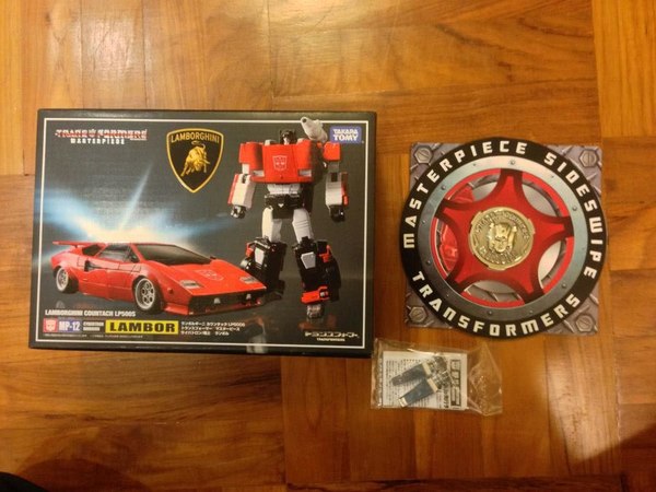 Transformers MP 12 Sideswipe Gallery Out Of The Box Images Show Collectors Coin And Pile Drivers  (1 of 15)