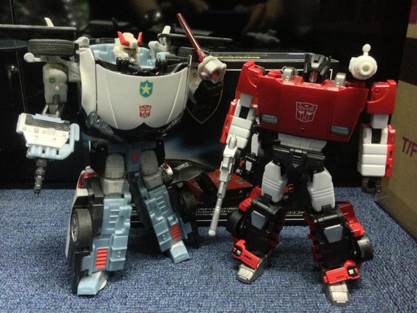 Transformers MP 12 Sideswipe Gallery Out Of The Box Images Show Collectors Coin And Pile Drivers  (4 of 15)