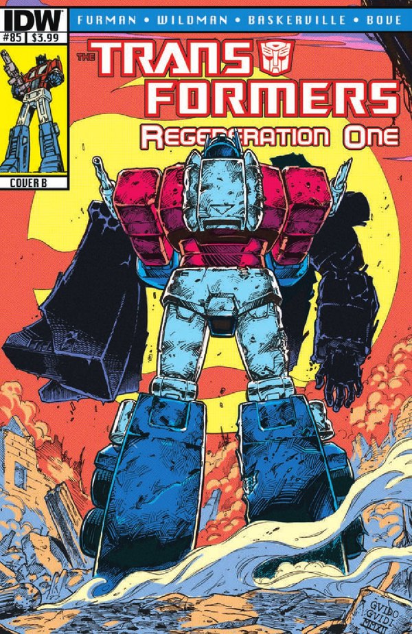 Transformers Regeneration One 85   5 Page Comic Book Preview  (2 of 8)