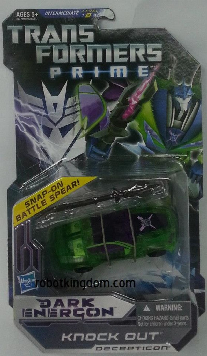 2011 Hasbro Transformers Prime Snap-On Battle Spear Knock Out