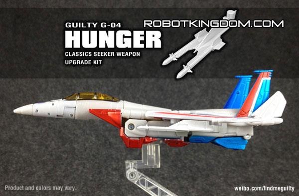 Guilty G 04 Hunger Weapon Upgrade Kit Adds Neon Ray Guns To Classics Seekers Image  (1 of 4)